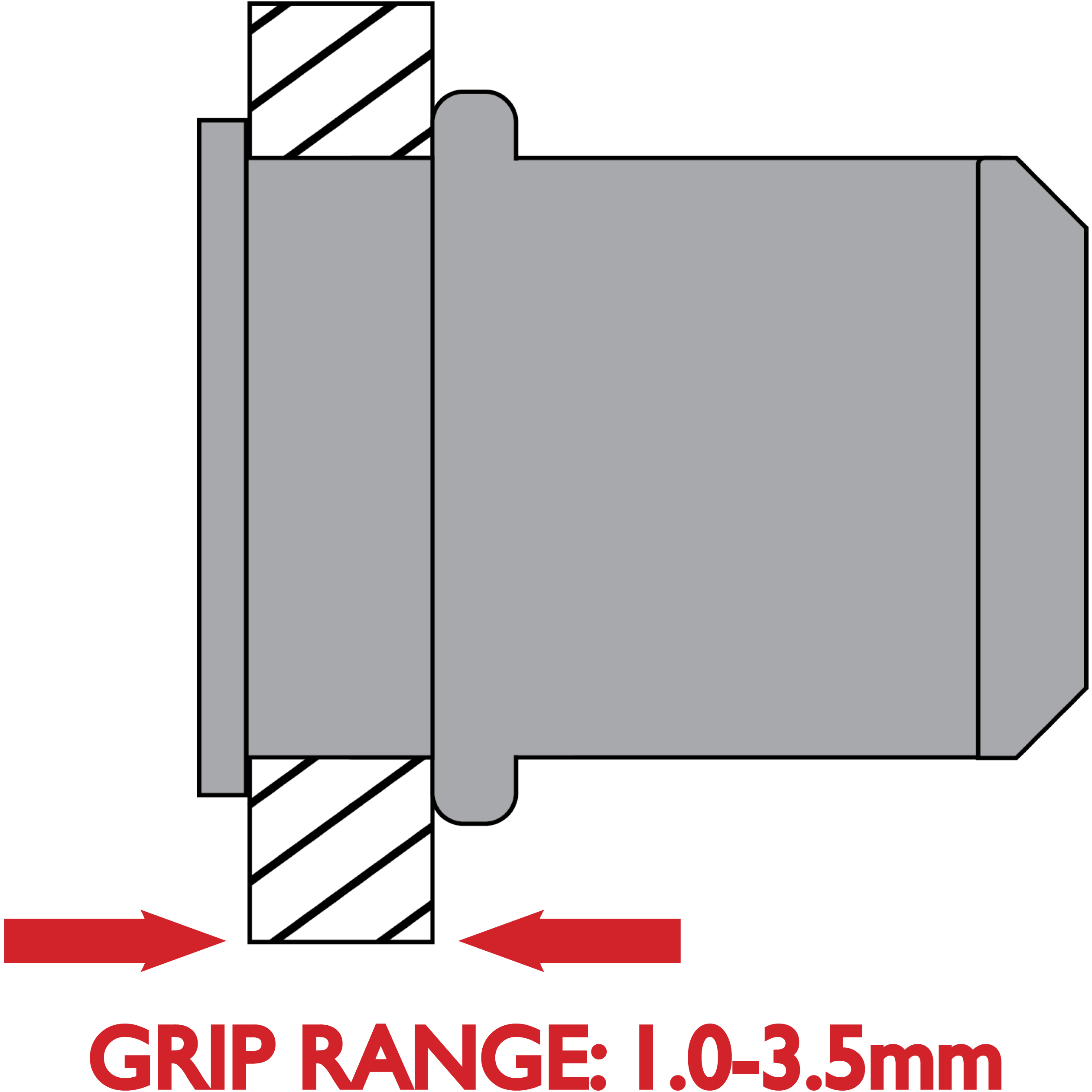 Apex Rivet Nut SS304 LF Rib Body M8- NSTRLM8 | Toolfix – Online ...